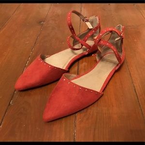 Old navy burnt orange flats